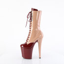 Pleaser FLAMINGO-1054DC - Blush/Burgundy