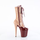 Pleaser FLAMINGO-1054DC - Blush/Burgundy