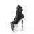 Pleaser RAPTURE-1020STR-02 - Black/Silver