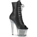 Pleaser SPECTATOR-1021RS - Black/Silver