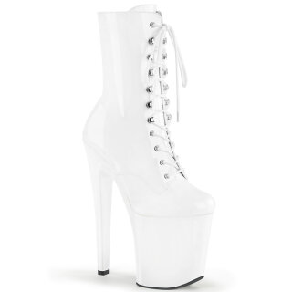 Pleaser XTREME-1020 - Patent White