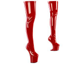 Pleaser CRAZE-3000 - Patent Red