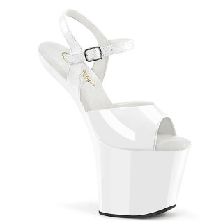 Pleaser CRAZE-809 - Patent White