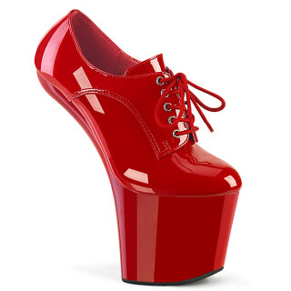 Pleaser CRAZE-860 - Patent Red