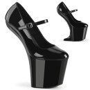 Pleaser CRAZE-880 - Patent Black