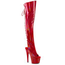 Pleaser ADO3019HWR - Red Holographic