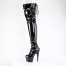 Pleaser ADORE-3850 - Patent Black