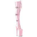 Pleaser BEYOND-3028 - Patent Baby Pink