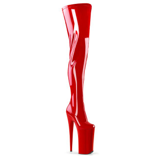 Pleaser BEYOND-4000 - Patent Red