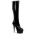 Pleaser DELIGHT-2000 - Patent Black