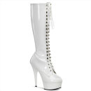 Pleaser DELIGHT-2023 - Patent White