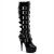 Pleaser DELIGHT-2049 - Patent Black