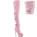 Pleaser DELIGHT-3018 - Patent Baby Pink