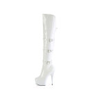 Pleaser DELIGHT-3018 - Patent White