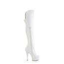 Pleaser DELIGHT-3018 - Faux Leather White