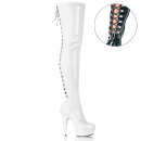 Pleaser DELIGHT-3063 - Patent White