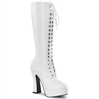 Pleaser ELECTRA-2020 - PU  White