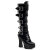 Pleaser ELECTRA-2042 - Patent Black