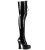 Pleaser ELECTRA-3023 - Patent Black