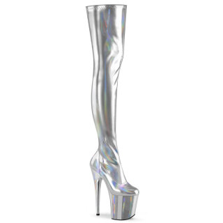 Pleaser FLAMINGO-3000HWR - Silver