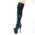 Pleaser FLAMINGO-3004 - Green Iridescent