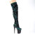 Pleaser FLAMINGO-3004 - Green Iridescent