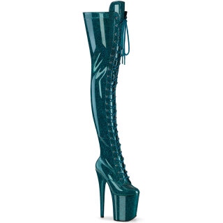 Pleaser FLAMINGO-3020GP - Glitter Teal