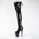 Pleaser FLAMINGO-3850 - Patent Black