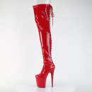 Pleaser FLAMINGO-3850 - Patent Red