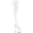 Pleaser FLAMINGO-3850 - Patent White