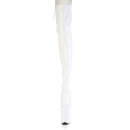 Pleaser FLAMINGO-3850 - Patent White