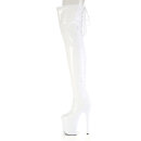 Pleaser FLAMINGO-3850 - Patent White