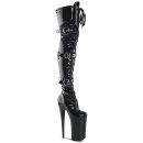 Pleaser INFINITY-3028 - Patent Black