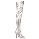 Pleaser SEDUCE-3000 - PU Silver