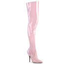 Pleaser SEDUCE-3010 - Patent Baby Pink