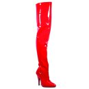 Pleaser SEDUCE-3010 - Patent Red