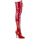 Pleaser SEDUCE-3024 - Patent Red