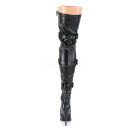 Pleaser SEDUCE-3028 - PU Black