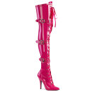 Pleaser SEDUCE-3028 - Patent Hot Pink