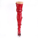 Pleaser SEDUCE-3028 - Patent Red