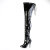 Pleaser SEDUCE-4000SLT - Patent Black