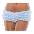 Coquette Ruffle Panty with Bow - Blue