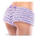 Coquette Ruffle Panty with Bow - Lilac