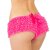 Coquette Ruffle Panty with Bow - Neon Pink