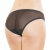 Coquette Mesh-Panty Crotchless - Black