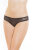 Coquette Mesh-Panty Crotchless - Black