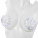 Coquette Tinsel Nipple Pasties - White