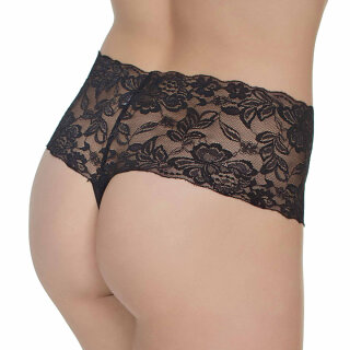 Coquette High Waist String - Black