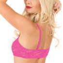 Coquette Bralette - Neon Pink