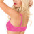 Coquette Bralette - Neon Pink